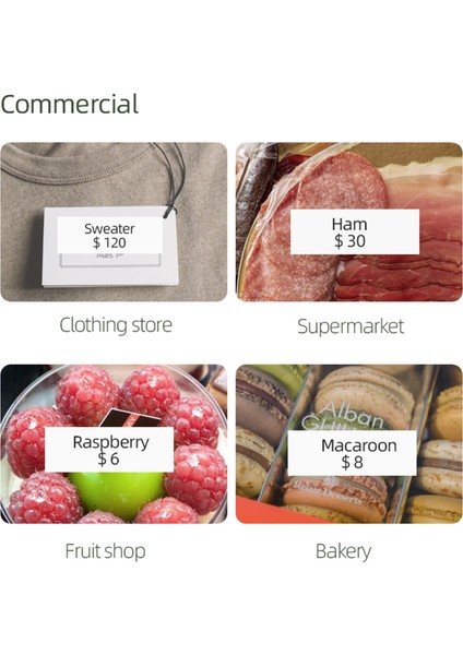 Şeffaf Stil Yapışkanlı Etiket Makinesi Kağıdı Termal Yazıcı Kağıdı Makeıd M1L1 Taşınabilir Etiket Makinesi Yazıcısı Için Yırtılmaya Dayanıklı (Yurt Dışından) indirimleri