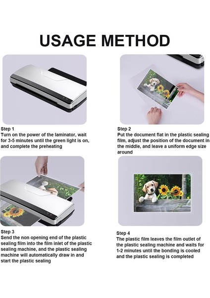 50 Adet Stil Thermals Laminasyon Plastik Laminasyon Levhaları 220* Lear Uy8 (Yurt Dışından) fırsatları