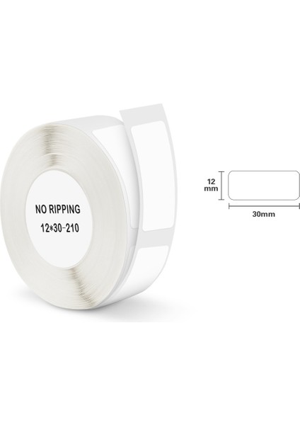 Beyaz 02 Stili Aydınlık Nimbot Etiket Kağıdı Etiket 13*35MM Nimbot D110 D11 Için Kendinden Yapışkanlı Etiket Makinesi Kağıdı Baskı Şeridi (Yurt Dışından)