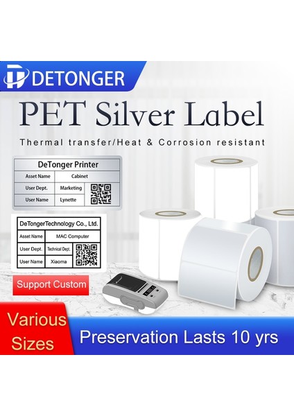 1 Rulo Pet 40X30 Stili Pet En Iyi Baskı Kağıdı Yapıştırıcı Çevre Dostu Bozunabilir Kirlilik Önleyici, Çizilmez, Yüksek Sıcaklık Dayanımı (Yurt Dışından) fiyatları