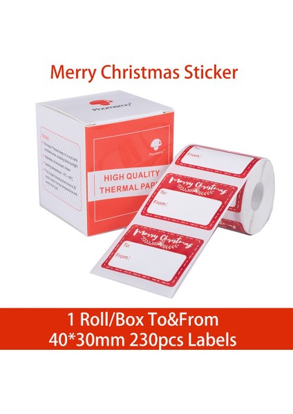 XP4030-230RFD Stili Phomemo M110 Termal Etiket Yazıcı Etiketleri Ev Ofis Etiketleri Için Renkli Yapışkanlı Kağıt Yuvarlak Kare Yazdırılabilir Etiket Kağıdı (Yurt Dışından)