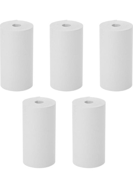 Paperang Mini Cep Fotoğraf Yazıcısı Için 5 Rulo Termal Baskı Kağıdı Fotoğraf Kağıdı Yazarkasa Kağıdı (Yurt Dışından)
