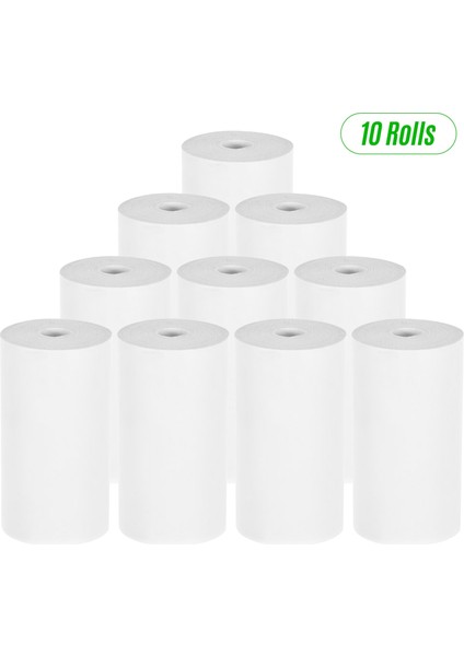 5 Rulo Tarzı Termal Makbuz Kağıt Ruloları Yazarkasa Pos Için 57*25MM Bilet Baskısı Makbuz Yazıcısı Peripage Poooli Paperang Fotoğraf Yazıcısı (Yurt Dışından) fiyatları