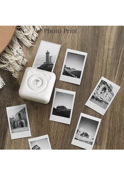 Tam Yapışkan Kağıt Stili Peripage A6 Termal Kağıt Etiket Kağıdı Termal Cep Mini Yazıcı Için Etiket Kağıdı A6 A8 Foto Papeles Termicos Etiqueta (Yurt Dışından)