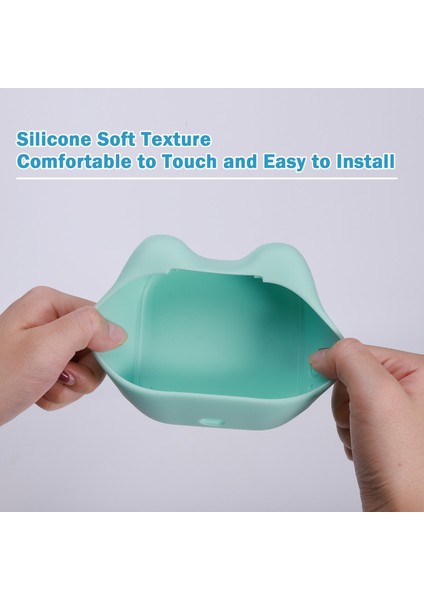 Silikon Kılıf Kedi Gn Tarzı Phomemo 3 Rulo Şeffaf Etiket Termal Kağıt Için T02 M02X Etiket Yapışkan Dıy Mermi Dergisi Fotoğraf Metinleri Çalışma Notları Baskı (Yurt Dışından)