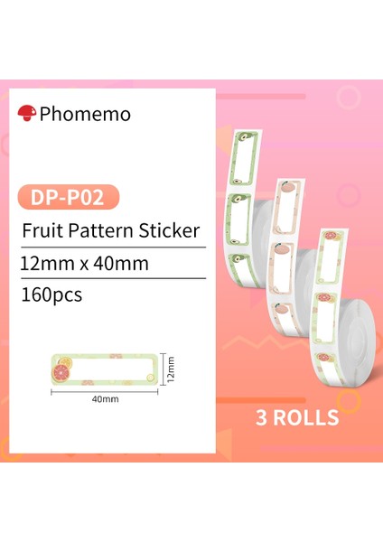 Kare P02 1440 Stili Phomemo D30 Termal Etiket Kendinden Yapışkanlı Etiket Kağıdı D30D30PRO Etiket Yazıcı Için Şeffaf Daire Ev Ofis Için Uygun (Yurt Dışından)