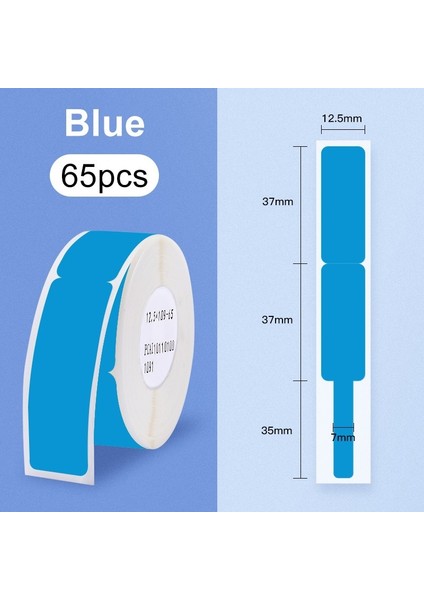 Mavi Stil 【cabel Serisi 】nıımbot D11D110 Etiket Kağıdı Termal Etiket Etiket Veri Hattı Etiketi Fiber Optik Etiket Su Geçirmez, Yağa Dayanıklı (Yurt Dışından)