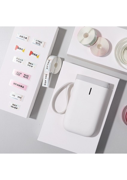 BEYAZ1550 Stili Niimbot D11 Etiket Baskı Kağıdı Aydınlık Etiket Yazıcısı Renkli Sayfa Adı Termal Etiket Yapışkanlı Etiket Beyaz Etiket Yeni Sıcak (Yurt Dışından) indirimleri