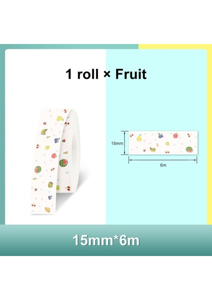 BBE15-6M Stili Supvan Sıcak Satış Uyarlanmış Etiket Baskı Kağıdı Su Geçirmez Baskı Etiketleri Bant Çizilmeye Dayanıklı Etiket Etiket Kağıdı Sadece E10 Için (Yurt Dışından)