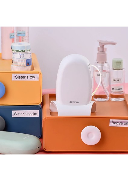 BBE15-6M Stili Supvan Sıcak Satış Uyarlanmış Etiket Baskı Kağıdı Su Geçirmez Baskı Etiketleri Bant Çizilmeye Dayanıklı Etiket Etiket Kağıdı Sadece E10 Için (Yurt Dışından) modelleri