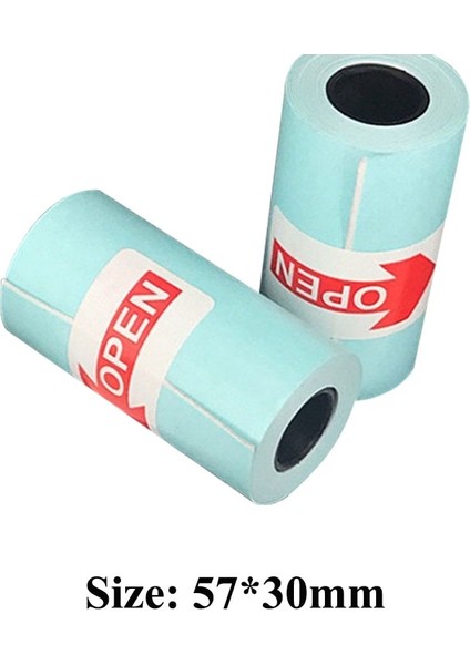 3 Rulo Termal Kağıt Mini Cep Fotoğraf Yazıcısı Kağıdı Paperang Moto Yazıcı Için Kendinden Yapışkanlı Rulo Etiket (Yurt Dışından)