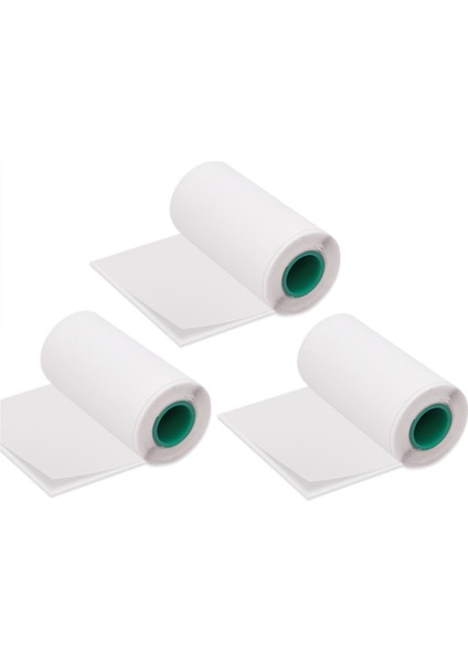 Yapıştırıcı Beyaz Stil Diğer Peripage A6AAPERANG Termal Yazıcı Için 3 Rulo Termal Baskı Rulo Kağıt Etiketleri x (Yurt Dışından)