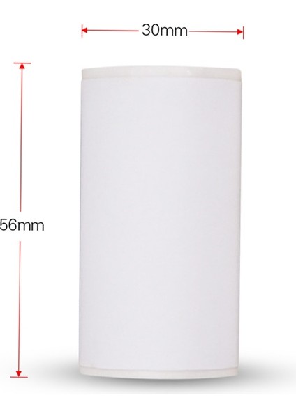 Yapıştırıcı Beyaz Stil Diğer Peripage A6AAPERANG Termal Yazıcı Için 3 Rulo Termal Baskı Rulo Kağıt Etiketleri x (Yurt Dışından) fırsatları