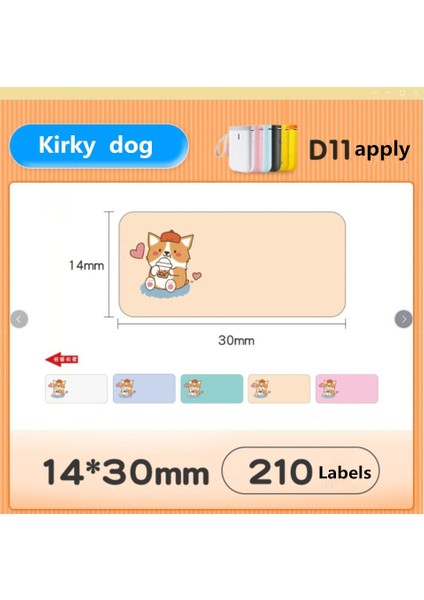 Şeffaf B Stili Niimbot D11D110 D61 Etiket Baskı Kağıdı Kitap Kırtasiye Kutusu Öğle Yemeği Kutusu Su Bardağı Su Geçirmez Karikatür Adı Etiket (Yurt Dışından) fırsatları