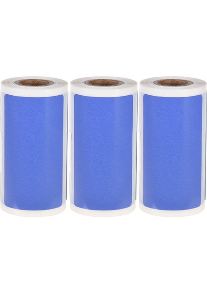 Mavi Stil 3 Rulo Termal Etiketler Kendinden Yapışkanlı Termal Kağıt Rulosu Bpa Içermeyen 2x1.2 I Etiketlerperipage Poooli Termal Yazıcı Için Rulo (Yurt Dışından)