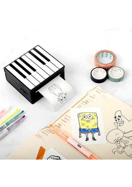 Stil 14 Stil Termal Kağıt Phomemo Yazdırılabilir Etiket Kendinden Yapışkanlı Fotoğraf Kağıdı Rulosu Için Phomemo SM02PRO Mini Taşınabilir Yazıcı Etiketleri (Yurt Dışından) fırsatları
