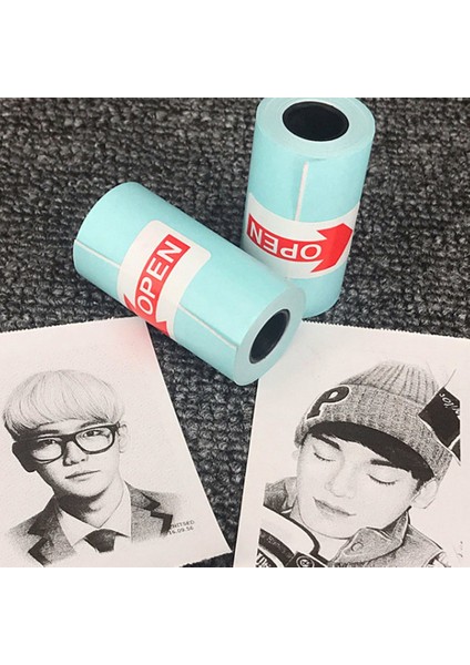 3 Rollset Paperang Için Dayanıklı Baskı Etiket Kağıdı Mini Cep Fotoğraf Yazıcısı Için Fotoğraf Kağıdı Fatura Makbuz Kağıtları (Yurt Dışından) modelleri
