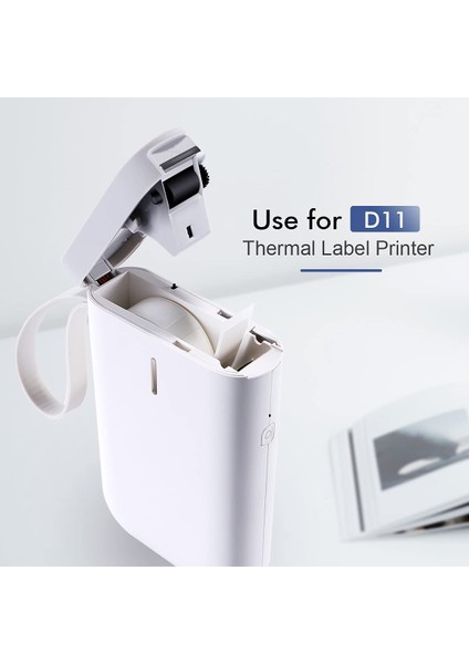 1 Rulo 14X54MM Stili Etiket Makinesi Bant Nıımbot D11 Etiket Baskı Kağıdı Ofis Etiketleme Bandı Etiket Makinesi Için Değiştirme Yağ Geçirmez Su Geçirmez Yırtılmaz (Yurt Dışından) modelleri
