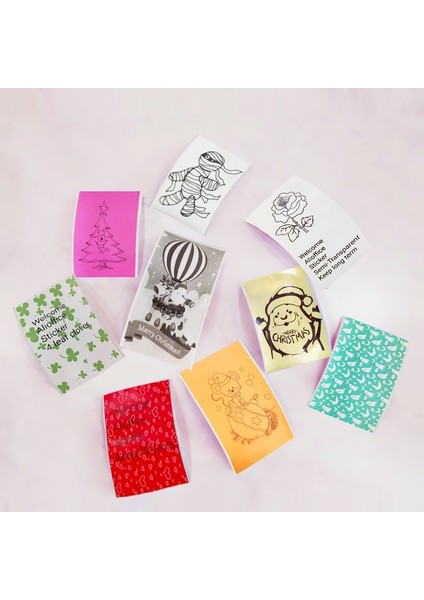 Şeffaf Etiketc Stili 57MM Termal Kağıt Etiket Kendinden Yapışkanlı Etiket Kağıtları Poooli Papeang Için Net Baskı Telefon Fotoğraf Kağıdı Için Peripage A6 Yazıcı (Yurt Dışından) fırsatları