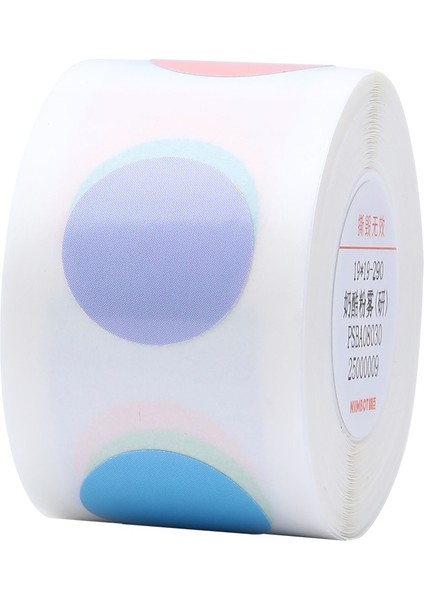 Şeftali Kabarcık Stili Jc Niimbot D101 Etiket Makinesi Dairesel Etiket Baskı Kağıdı Kozmetik Esansiyel Yağı Şişe Kapağı Alt Şişe Yağ Geçirmez Etiket (Yurt Dışından) fırsatları