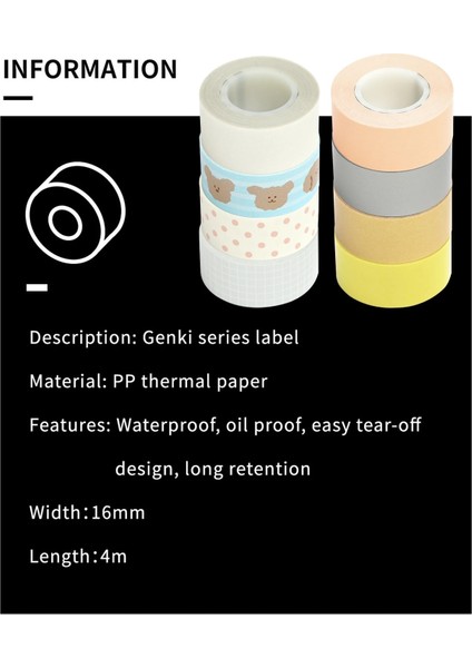 Turuncu Tarzı Yapışkanlı Etiket Makinesi Kağıdı Termal Yazıcı Kağıdı Makeıd M1L1 Taşınabilir Etiket Makinesi Yazıcısı Için Yırtılmaya Dayanıklı (Yurt Dışından) fırsatları