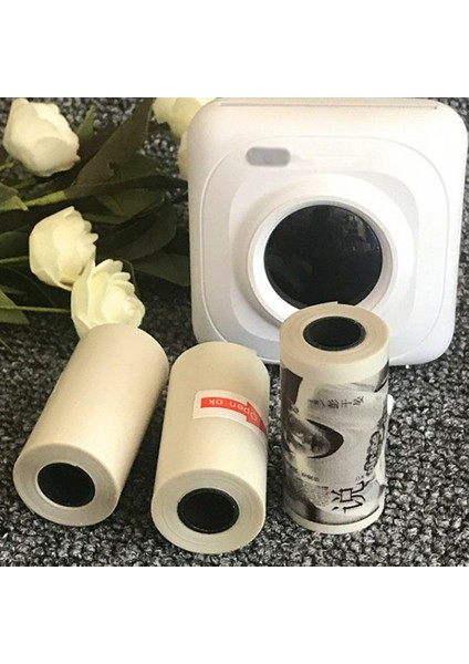 Şeffaf Stil Yeni Yapışkanlı Şeffaf Termal Kağıt Mini Termal Yazıcı Fotoğraf Baskı Kağıdı Için Temizle Termal Etiket Kağıdı (Yurt Dışından) indirimleri