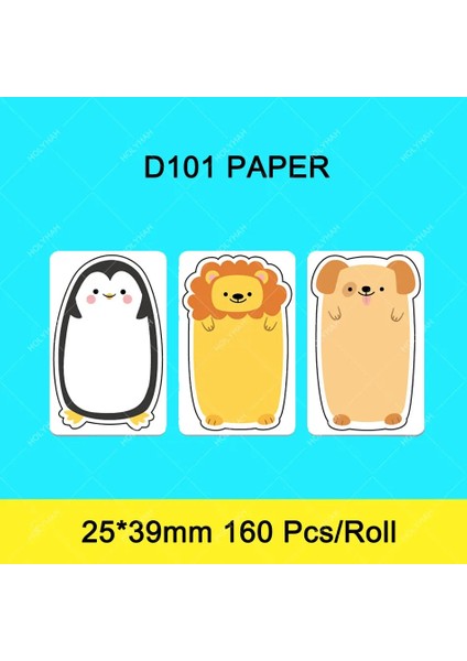 Hh 25X39MM Stili Niimbot D Inç Etiket Etiket Kağıt Rulo Beyaz Renk Kablo Etiket Kağıtları Taşınabilir Etiket Termal Yazıcı D101 Ev Ofis (Yurt Dışından) fiyatları