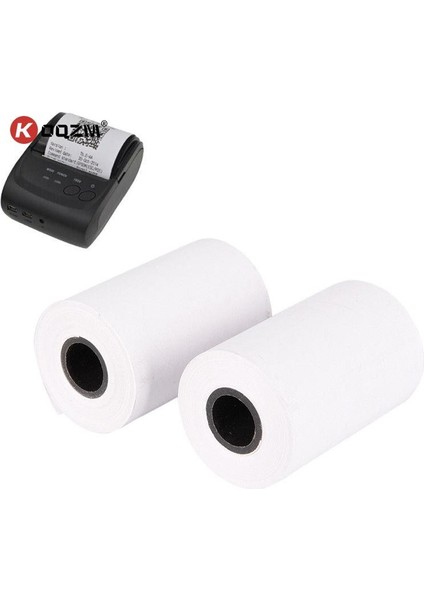 1 Adet Termal Kağıt Makbuz Yazıcı Kağıdı Pos Yazıcı Kağıdı 57*40MM Mobil Pos Mobil Yazıcı Kağıt Kod Etiketi (Yurt Dışından)