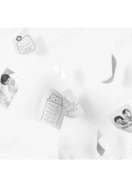 3 Renkli Kağıt Stili Poooli Peripage Kendinden Yapışkanlı Termal Kağıt Yazdırılabilir Etiket Etiket Kağıtları Telefon Fotoğrafı Için Papeang Yazıcı Için Net Baskı Papie (Yurt Dışından)