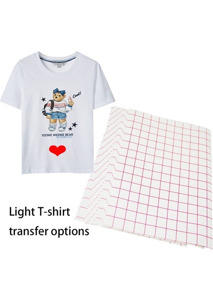 10 Açık Renk Stili Inkjet Termal Transfer Kağıdı Tişört A4 Açık Siyah Pamuklu Giysi Termal Transfer Kağıdı, Koyu Renklerin Transferi Için Kullanılır (Yurt Dışından) modelleri