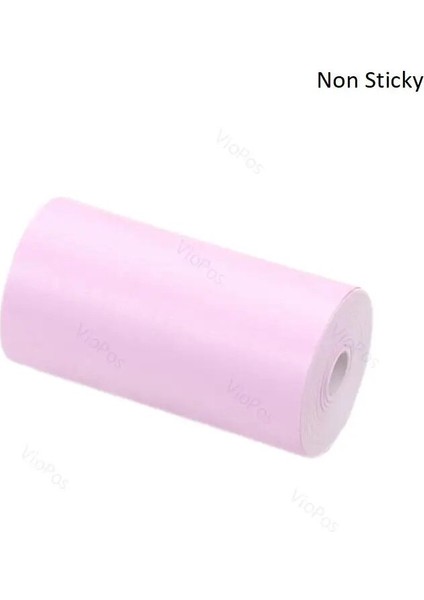 Pembe Kağıt Stili Diğer A6 Termal Etiket Yazıcı Kağıdı Beyaz Renkli Etiket Fotoğraf Yazıcısı Için 57*30MM Peripage Paperang Poooli Baypage Printing A (Yurt Dışından)