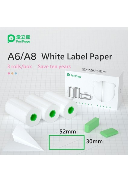 3 Etiket Kağıdı 30CM Tarzı Peripage Kendinden Yapışkanlı Termal Kağıt Yazdırılabilir Etiket Etiket Kağıtları Poooli Papeang Yazıcı Için Net Baskı Telefon Fotoğraf Papie Için (Yurt Dışından)
