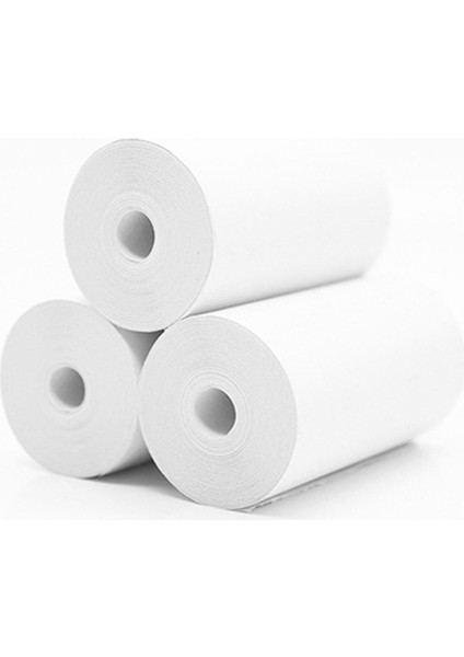 10 Rulo Makbuz Termal Kağıt mm Baskı Etiket Rulo Mobil Pos Fotoğraf Yazıcısı Için Yazarkasa Kağıdı Ofis Kırtasiye (Yurt Dışından) fiyatları
