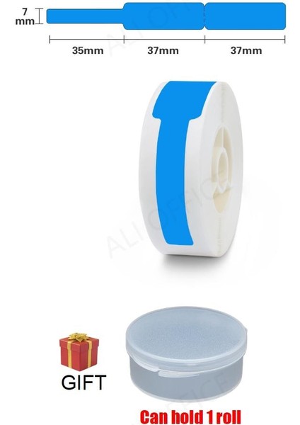 Mavi 40 Tarzı Niimbot D11 Etiket Kağıdı Aydınlık Etiket Etiket 13*35MM Niimbot D110 D11 Için Etiketleme Makinesi Kendinden Yapışkanlı Kağıt Bant Yazdırmak Için (Yurt Dışından) fiyatları