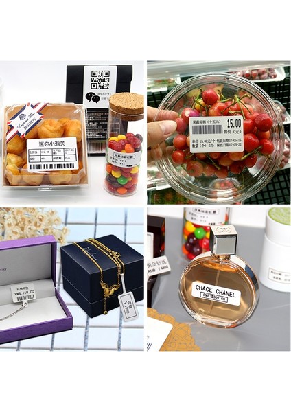 - 125 Sayfa Stili B11 B3S B21 Nıımbot Barkod Etiket Baskı Kağıdı Yapışkanlı Etiket Termal Etiket Bezi Hangtag Gıda Örneği Emtia Yapışkan (Yurt Dışından) fiyatları