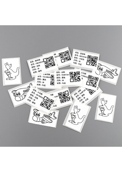 - 125 Sayfa Stili B11 B3S B21 Nıımbot Barkod Etiket Baskı Kağıdı Yapışkanlı Etiket Termal Etiket Bezi Hangtag Gıda Örneği Emtia Yapışkan (Yurt Dışından) indirimleri