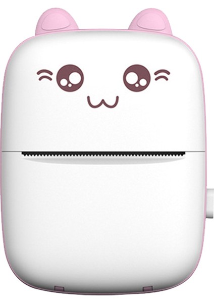 Pembe Tarzı 200DPI Hd ile 1 Kağıt Rulo Makbuz Cep Telefonu Için Şarj Edilebilir Mini Taşınabilir Termal Yazıcı Wireleoto Etiketi (Yurt Dışından)