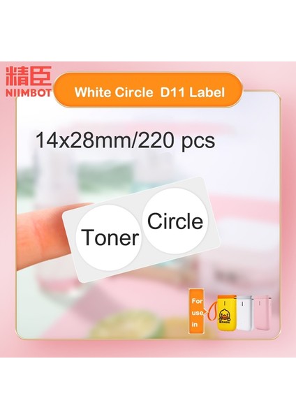 Yuvarlak Beyaz Stil satın 5 %30 Indirim Kazanın D110 D11 Yuvarlak Termal Etiket Baskı Kağıdı Kendinden Yapışkanlı Etiket Şeffaf Yapışkanlı Etiketleme Makinesi (Yurt Dışından)
