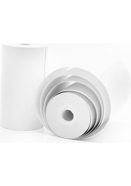 10 Rulo Makbuz Termal Kağıt mm Baskı Etiket Rulo Mobil Pos Fotoğraf Yazıcısı Için Yazarkasa Kağıdı Ofis Kırtasiye (Yurt Dışından) fırsatları