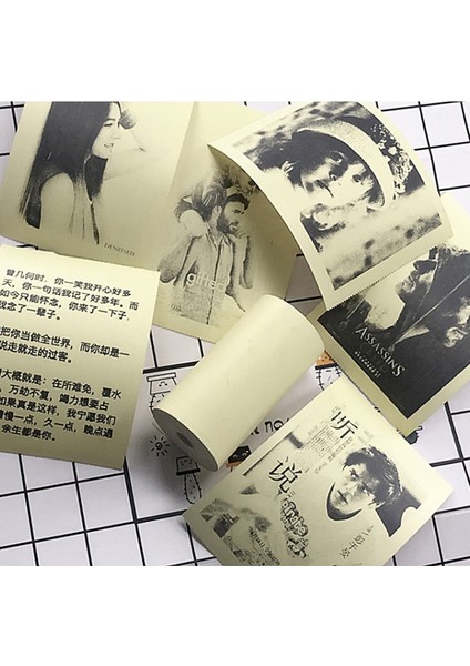 3 Beyaz Kağıt Stili Fotoğraf Kağıdı Anında Yazıcı Için Termal Baskı Kamera Çift Lens Ekran Video Çocuklar Açık Hediye Dıy Sticker (Yurt Dışından) modelleri