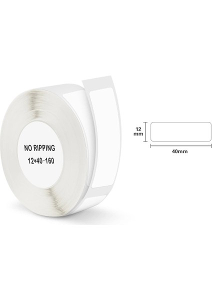 Beyaz 03 Tarzı Niimbot D11 Etiket Kağıdı Aydınlık Etiket Etiket 13*35MM Niimbot D110 D11 Için Etiketleme Makinesi Kendinden Yapışkanlı Kağıt Bant Yazdırmak Için (Yurt Dışından)