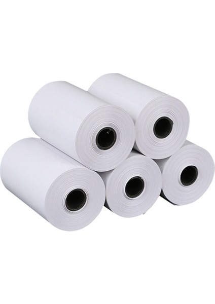 5 Rulo Tarzı Rulolar Termal Kağıt Rulo 57*30MM Yanlış Sorular Notlar Taşınabilir Moto Termal Yazıcı Için Baskı Kağıtları (Yurt Dışından)