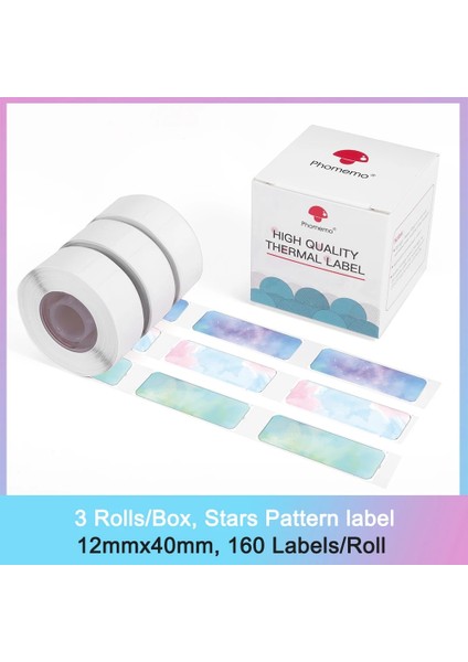 DP-P09 Stili Phomemo D30 Mini Impresora Termal Etiketler Taşınabilir Yazıcı Baskı Etiketi Için Süpermarket Su Geçirmez Yağ Önleyici Yırtılmaya Dayanıklı (Yurt Dışından)
