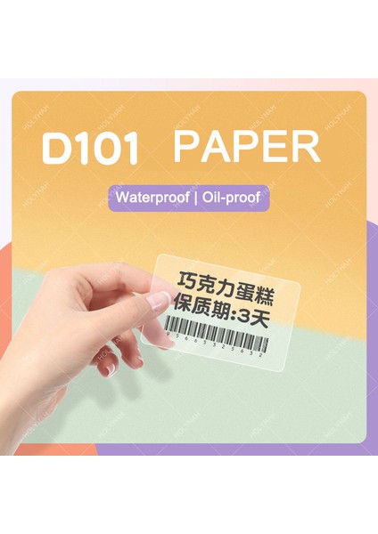 D101 Rd Kablo Stili Niimbot D11 D101 Etiket Baskı Kağıdı Şeffaf Su Geçirmez Adı ​​etiket Kendinden Yapışkanlı Etiket Anaokulu Kitap Kalem Textboo (Yurt Dışından) modelleri
