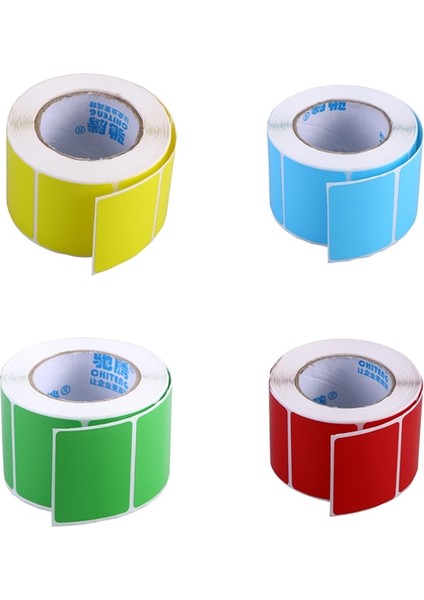 Mavi Stil Boş Termal Transfer Etiketleri Yazıcı Kağıdı G Yapışkanlı Etiketler Ofis Okul Malzemeleri (Yurt Dışından) fiyatları