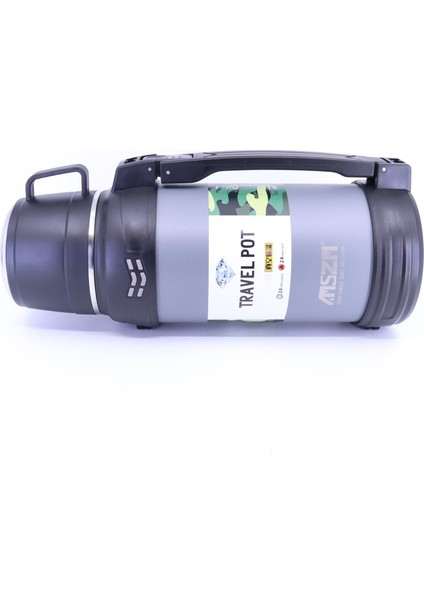 Çift Katmanlı Paslanmaz Çelik Sızdırmaz Termos 1,8 Litre Hacim - Gri fiyatları