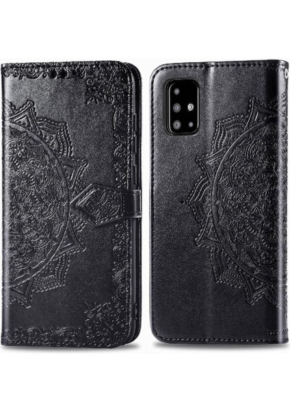 Samsung A71 4g Için Basit Iş Kapak Çevirin Kılıf Darbeye (Yurt Dışından)