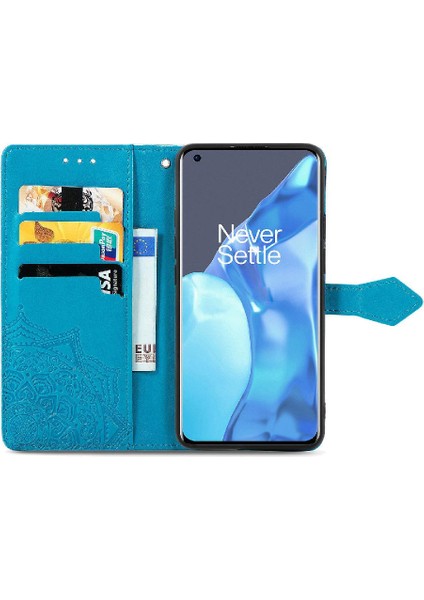 Oneplus 9 Için Kılıf Pro Basit Iş Kapak Çevirin Deri Kılıf Zarif (Yurt Dışından)