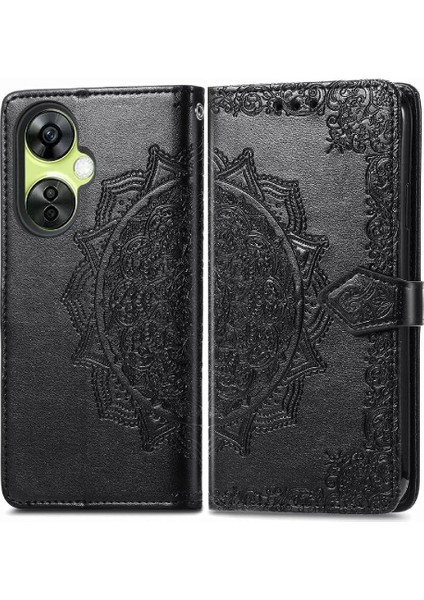 Oneplus Nord Ce 3 Lite Için Kılıf Zarif Desen Deri Kılıf Kapak Çevirin (Yurt Dışından)