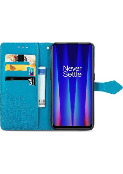 BDT Boutique Oneplus Nord Ce 2 5g Için Kılıf Basit Iş Zarif Desen Deri (Yurt Dışından)